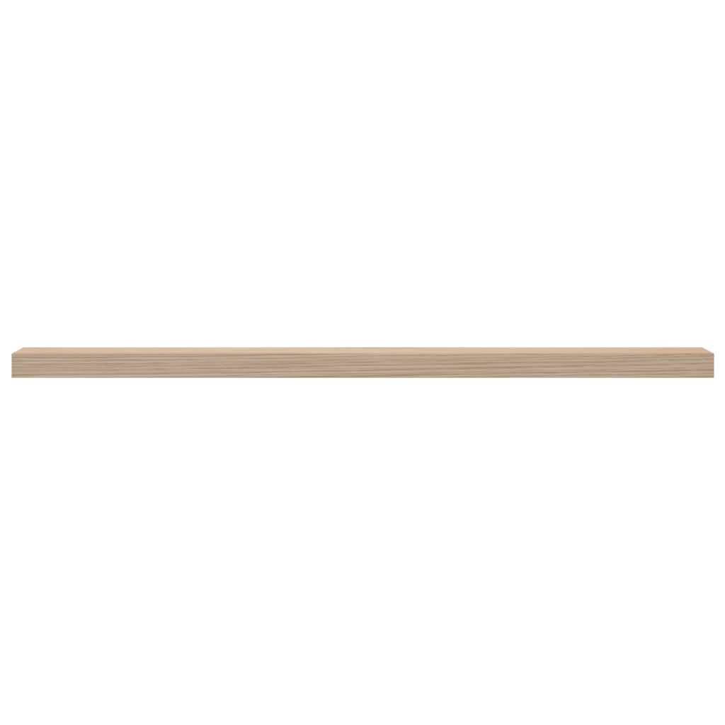 Flytende hyller 4 stk 110x23,5x4 cm konstruert tre