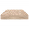 Flytende hyller 4 stk 110x23,5x4 cm konstruert tre