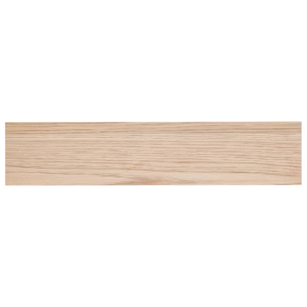 Flytende hyller 4 stk 110x23,5x4 cm konstruert tre