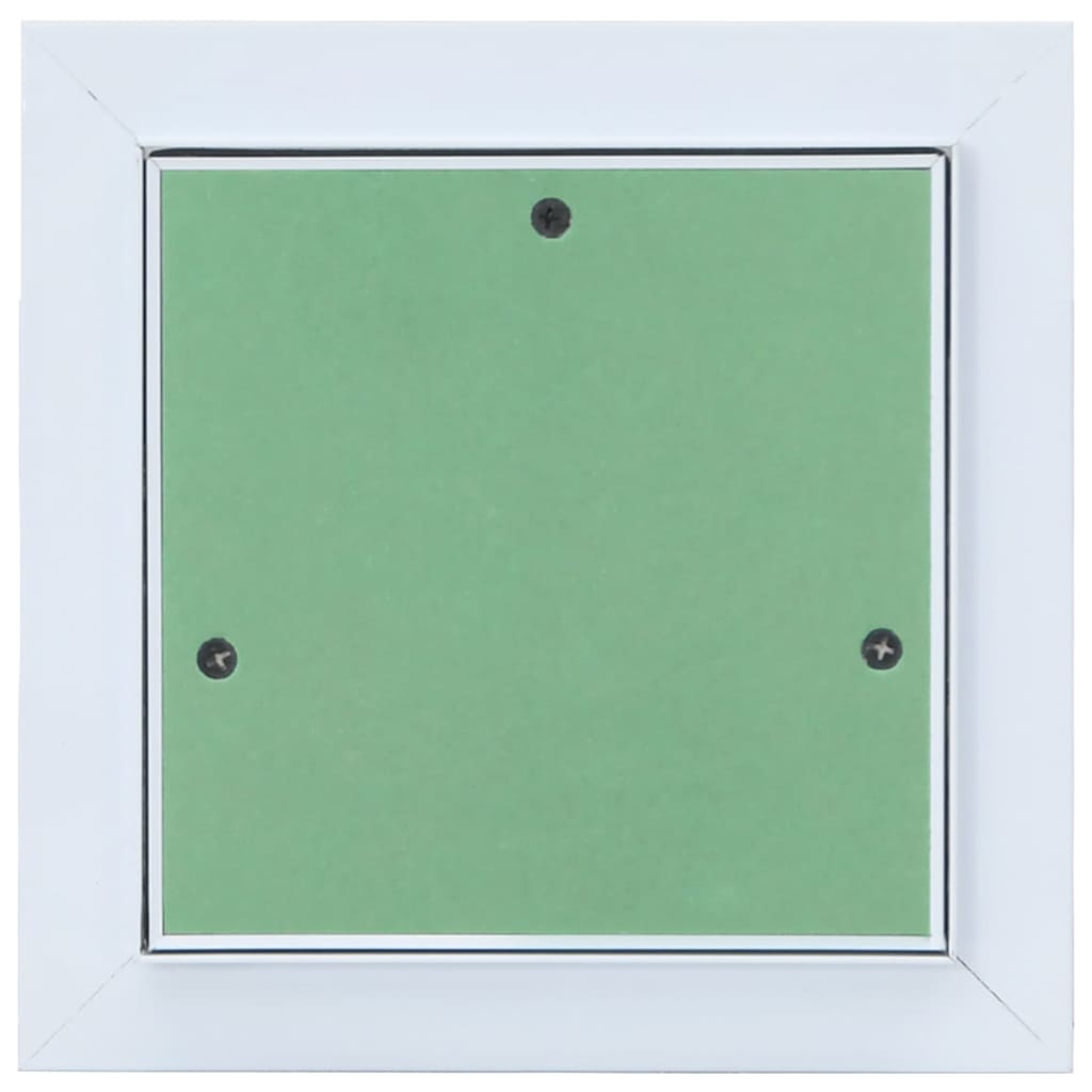 Tilgangspanel Grønn og sølv 20 x 20 cm Aluminium og gipsplater