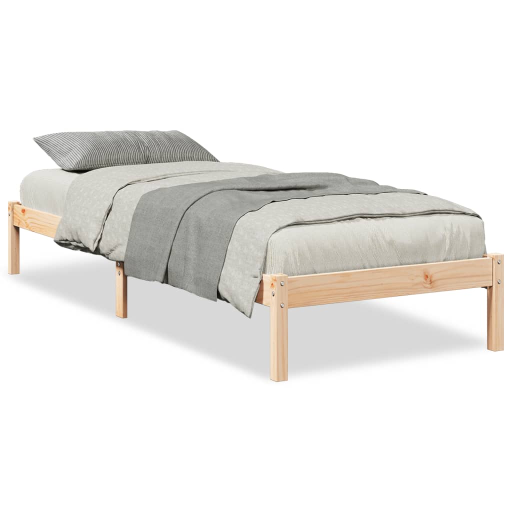 Ekstra lang sengeramme uten madrass 80x210 cm heltre furu
