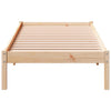 Ekstra lang sengeramme uten madrass 90x210 cm heltre furu