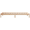 Ekstra lang sengeramme uten madrass 90x210 cm heltre furu