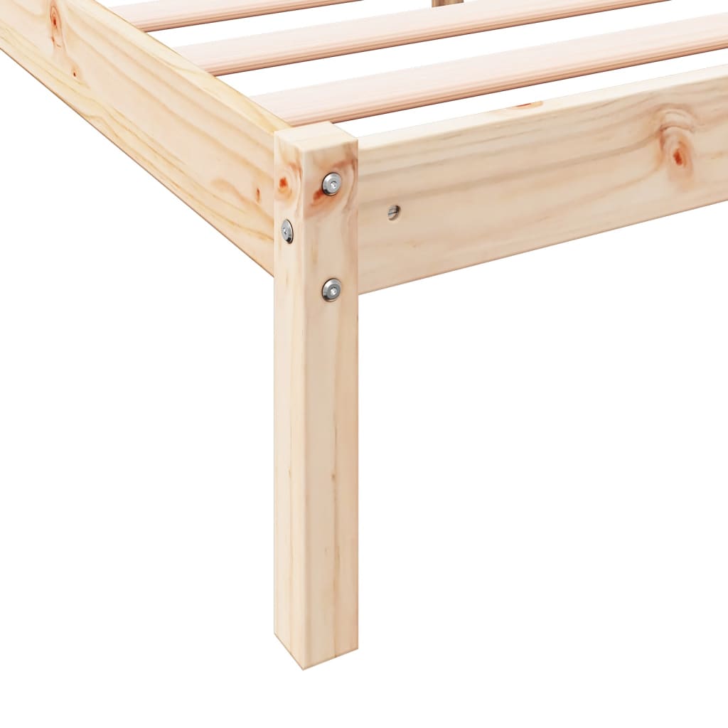 Ekstra lang sengeramme uten madrass 90x210 cm heltre furu