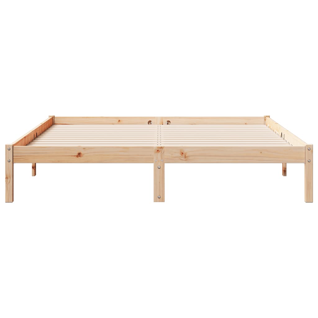 Ekstra lang sengeramme uten madrass 140x210 cm heltre furu