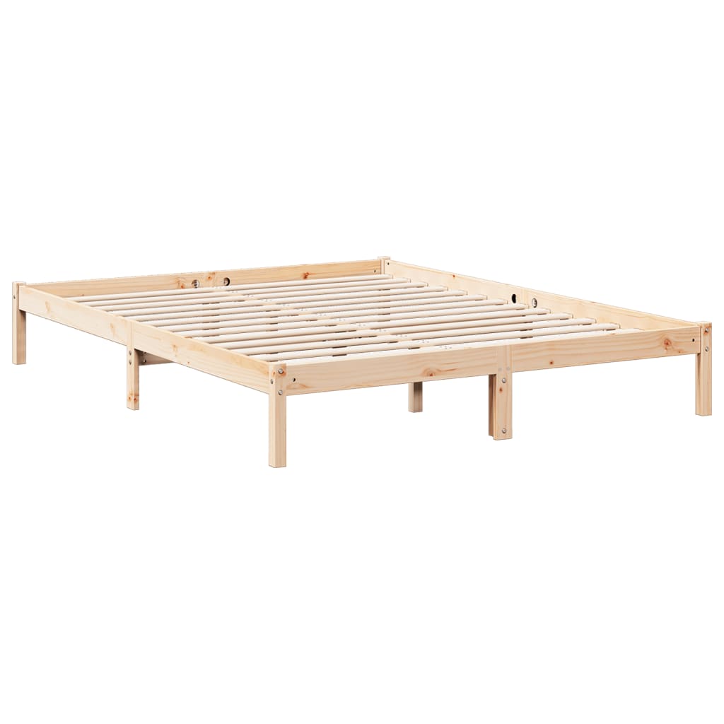 Ekstra lang sengeramme uten madrass 140x210 cm heltre furu