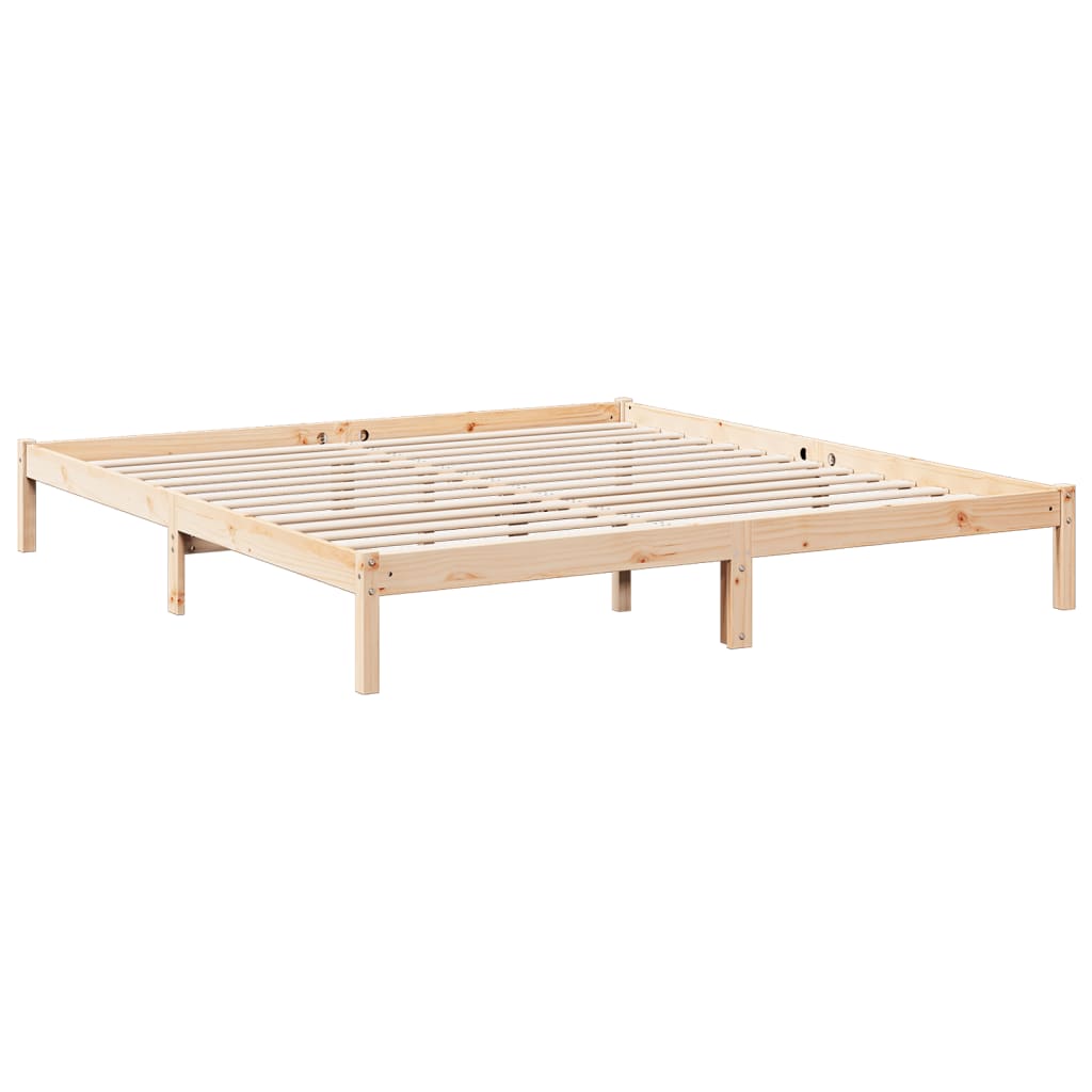 Ekstra lang sengeramme uten madrass 180x210 cm heltre furu