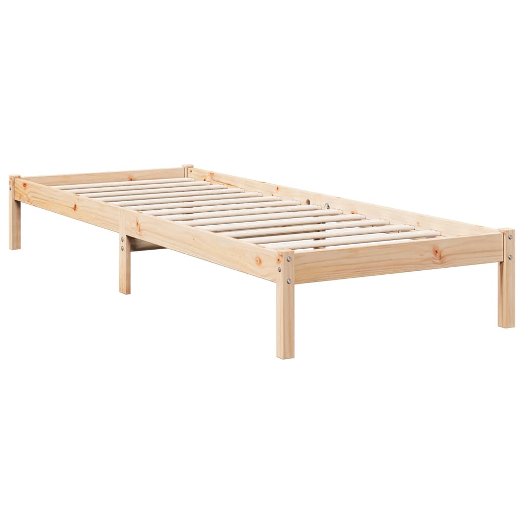 Ekstra lang sengeramme uten madrass 80x220 cm heltre furu