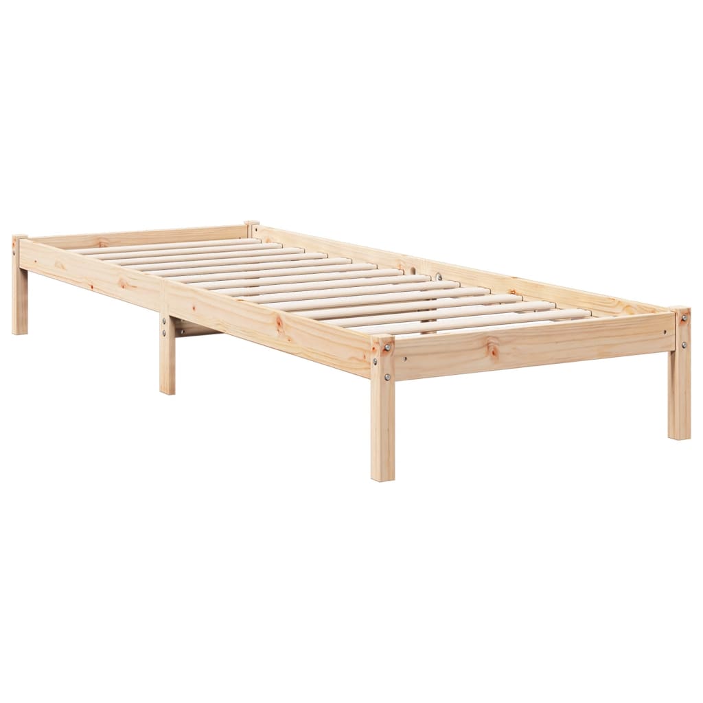 Ekstra lang sengeramme uten madrass 80x220 cm heltre furu