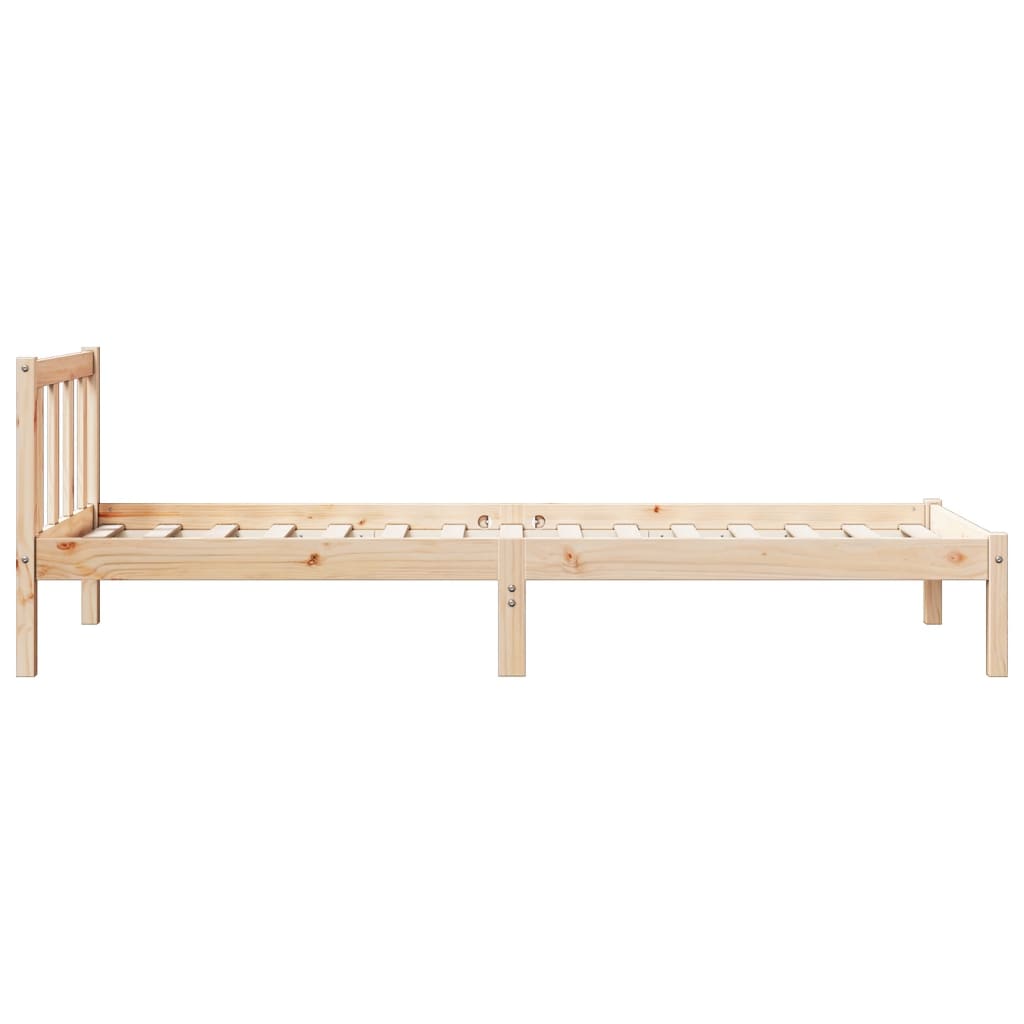 Ekstra lang sengeramme uten madrass 80x210 cm heltre furu