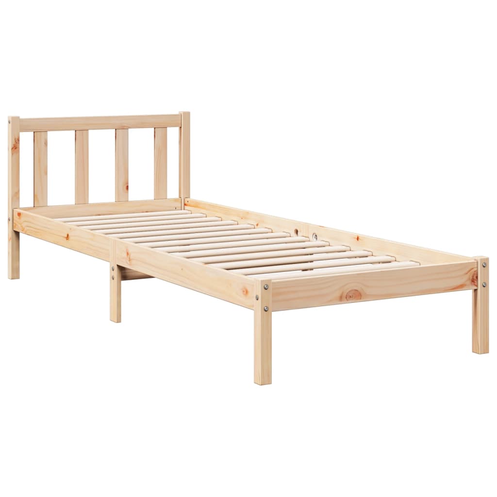 Ekstra lang sengeramme uten madrass 90x210 cm heltre furu