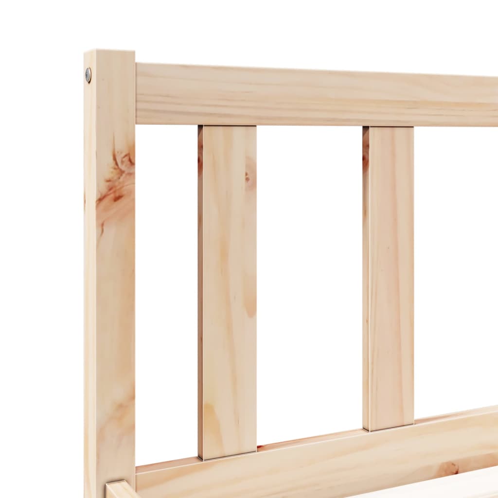 Ekstra lang sengeramme uten madrass 90x210 cm heltre furu