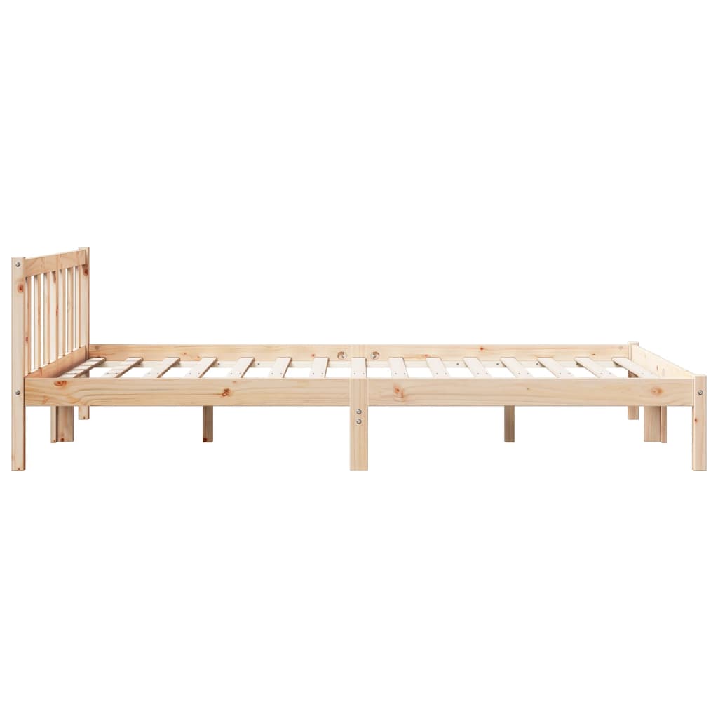 Ekstra lang sengeramme uten madrass 140x210 cm heltre furu
