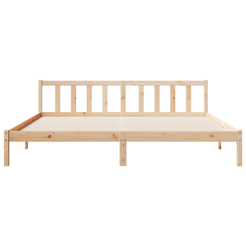 Ekstra lang sengeramme uten madrass 200x210 cm heltre furu