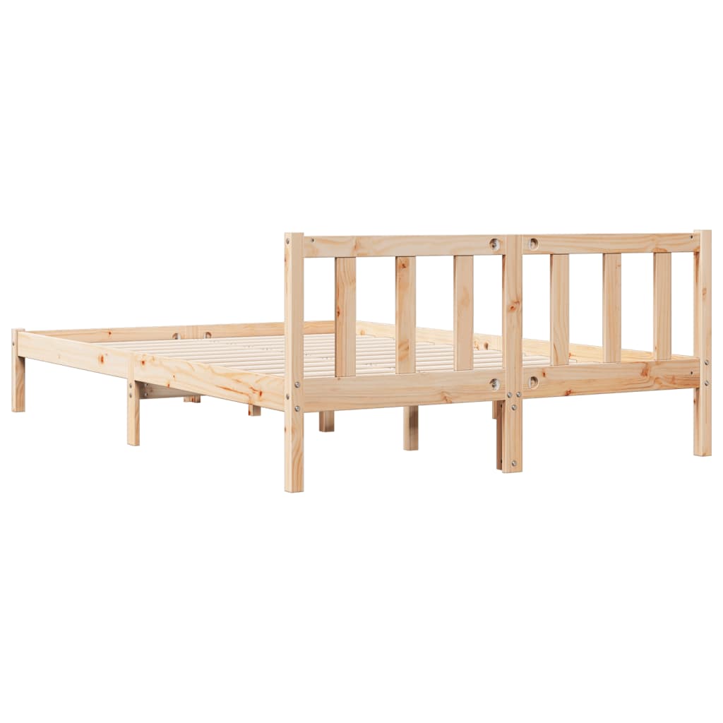 Ekstra lang sengeramme uten madrass 140x220 cm heltre furu