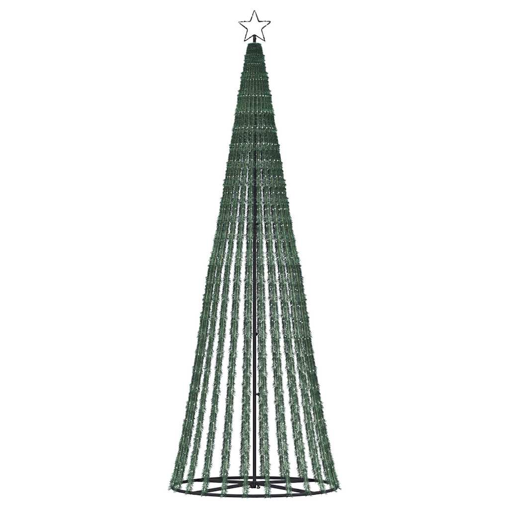 LED Juletre 475 LEDs Varm Hvit 247 cm
