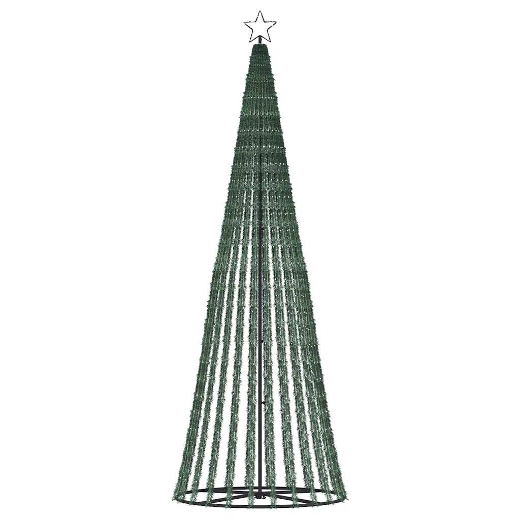 LED Juletre 475 LEDs Kald Hvit 247 cm