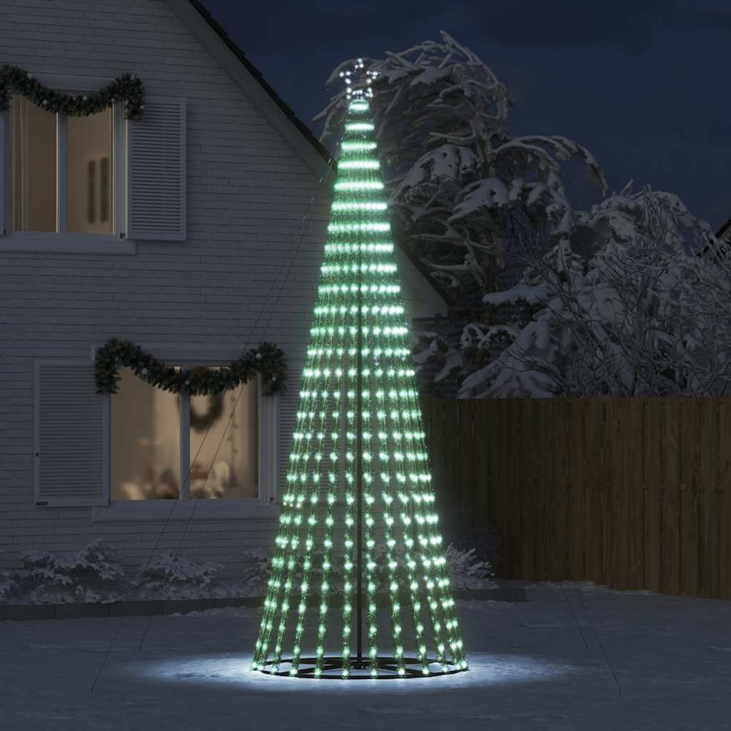 Juletre lyskjegle 1028 LED kaldhvit 403 cm