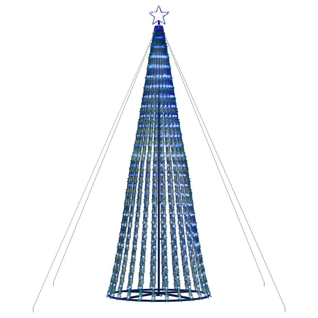 LED Juletre 1028 LEDs Blå 403 cm