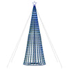 LED Juletre 1028 LEDs Blå 403 cm