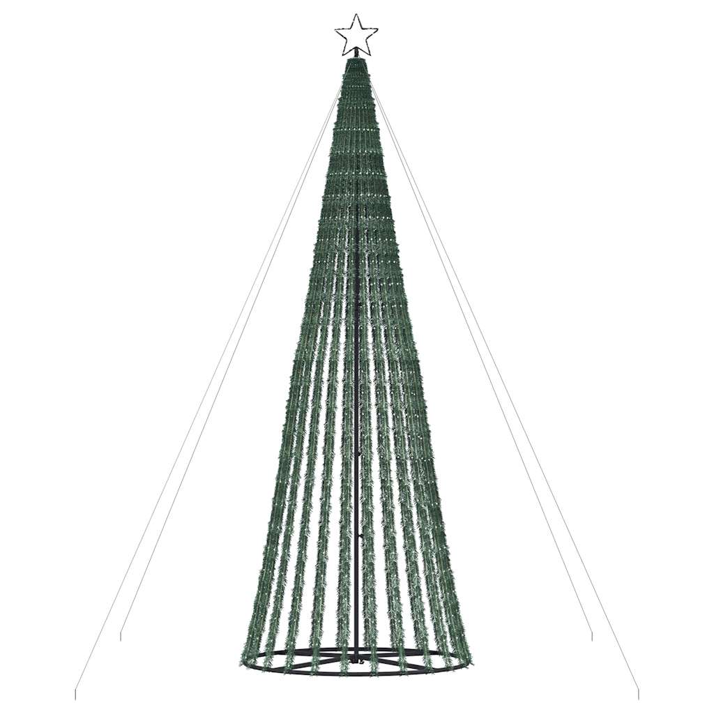 LED Juletre 1028 LEDs Blå 403 cm