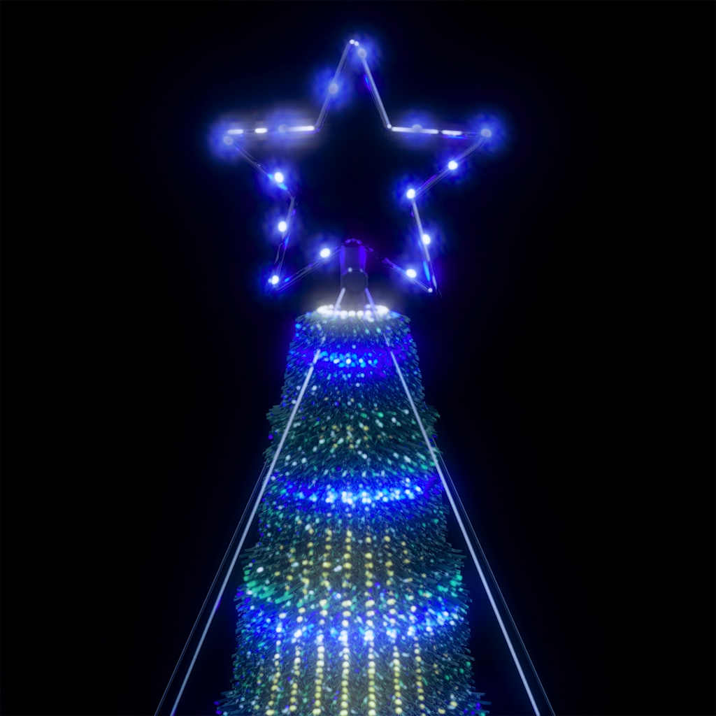 LED Juletre 1028 LEDs Blå 403 cm