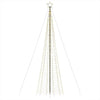 LED Juletre med Spikes 1534 LEDs Varm Hvit 500 cm