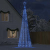 LED Juletre med Spikes 1534 LEDs Blå 500 cm