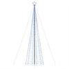 LED Juletre med Spikes 1534 LEDs Blå 500 cm
