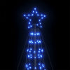 LED Juletre med Spikes 1534 LEDs Blå 500 cm