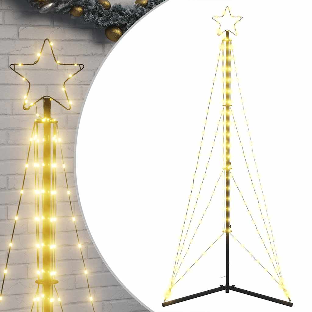 LED Juletre 363 LEDs Varm Hvit 182 cm