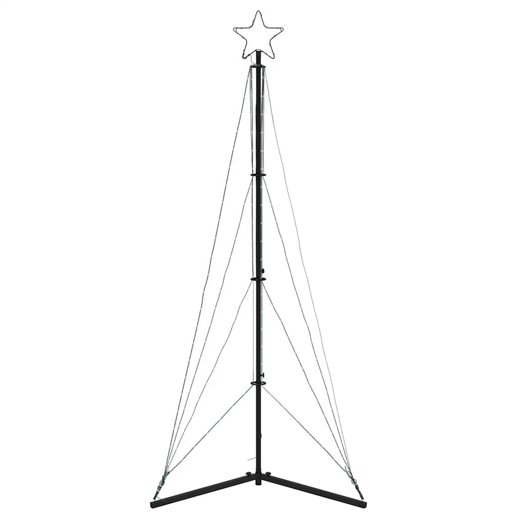 LED Juletre 363 LEDs Varm Hvit 182 cm