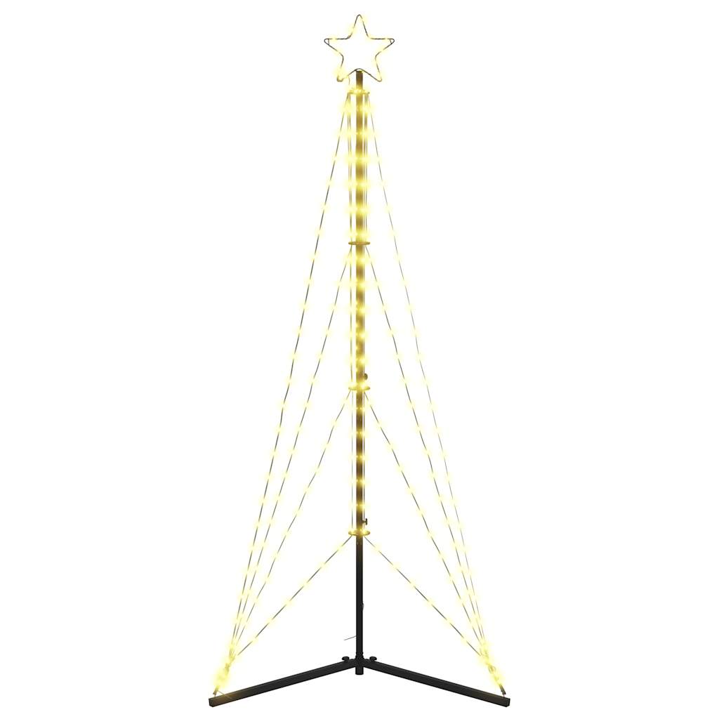 LED Juletre 363 LEDs Varm Hvit 182 cm