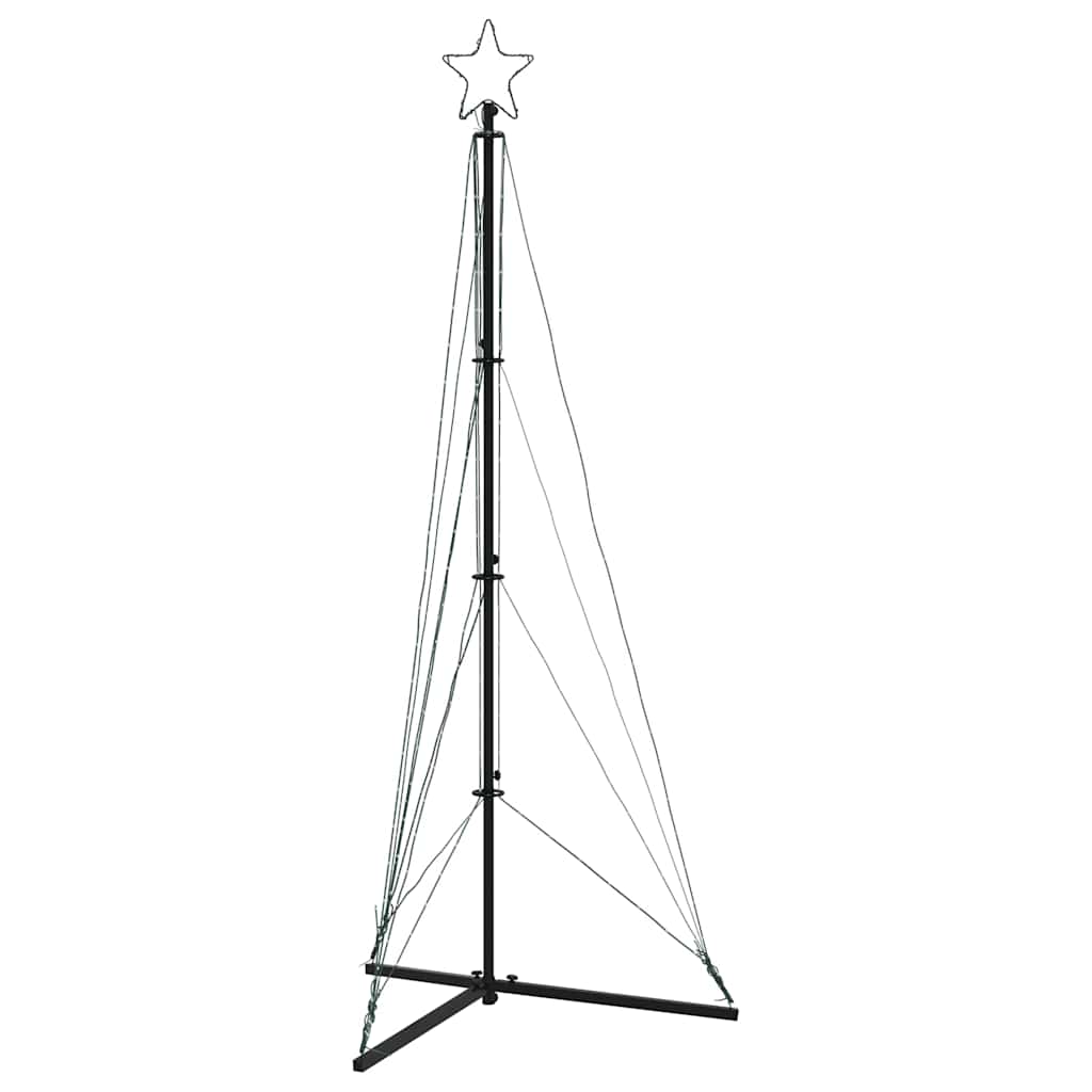 LED Juletre 363 LEDs Blå 182 cm