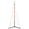 Juletrelys 363 LEDs fargerik 180 cm