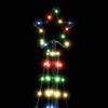 Juletrelys 363 LEDs fargerik 180 cm