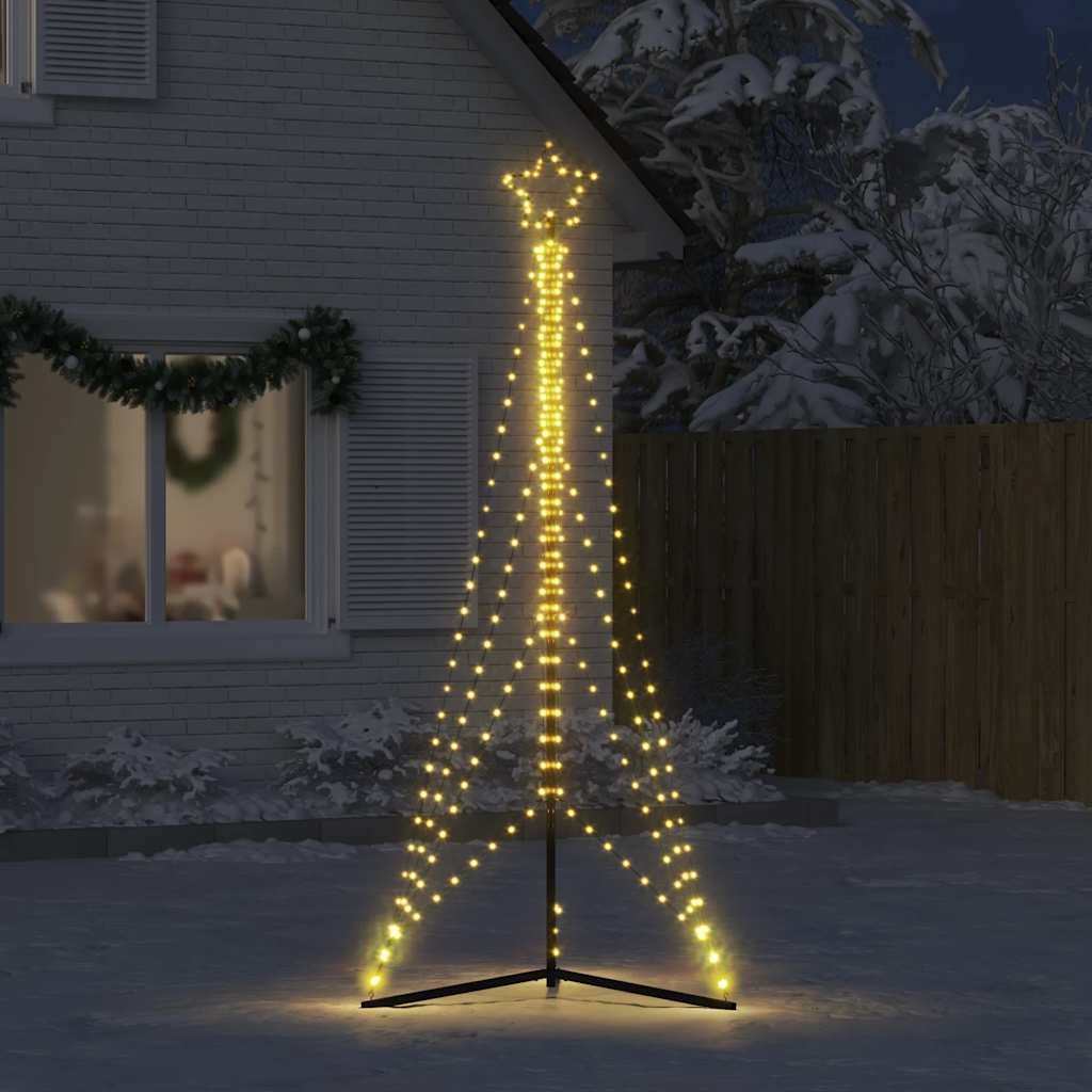LED juletre 483 LEDs Varm Hvit 240 cm