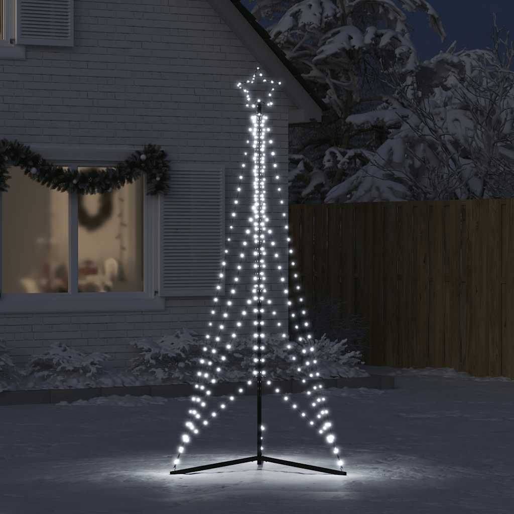 LED Juletre 483 LEDs Kald Hvit 240 cm