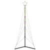 Juletrelys 483 LEDs fargerik 240 cm