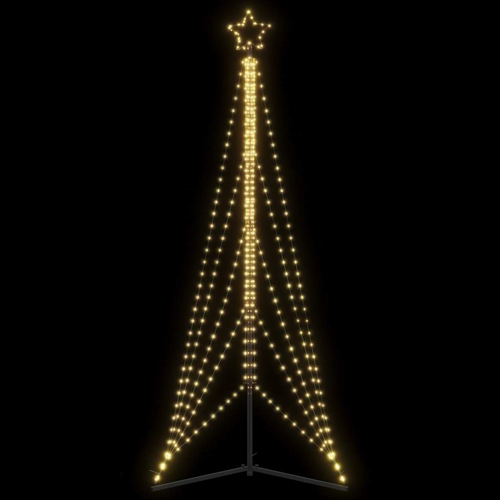 LED Juletre 525 LEDs Varm Hvit 302 cm
