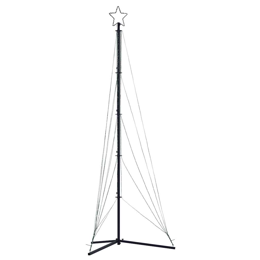 LED Juletre 525 LEDs Blå 302 cm