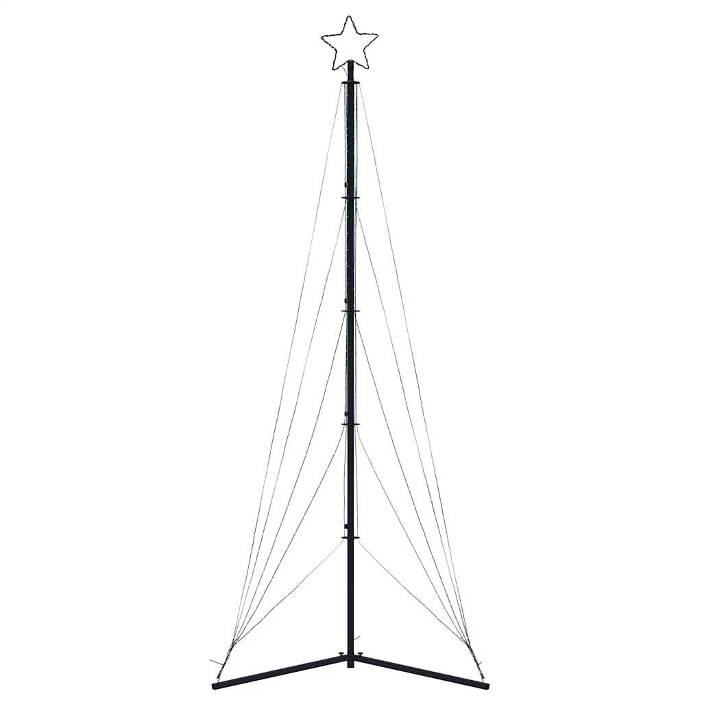 LED Juletre 525 LEDs Blå 302 cm