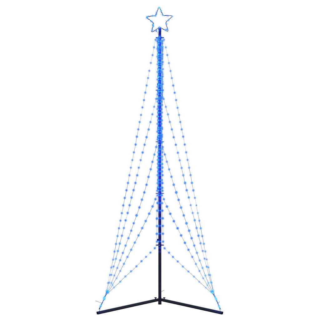 LED Juletre 525 LEDs Blå 302 cm