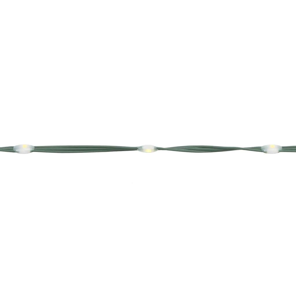 Juletrelys 615 LEDs varm hvit 404,5 cm