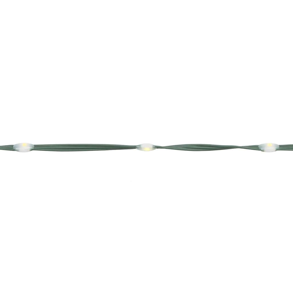 LED juletre 615 LEDs Varm Hvit 404,5 cm