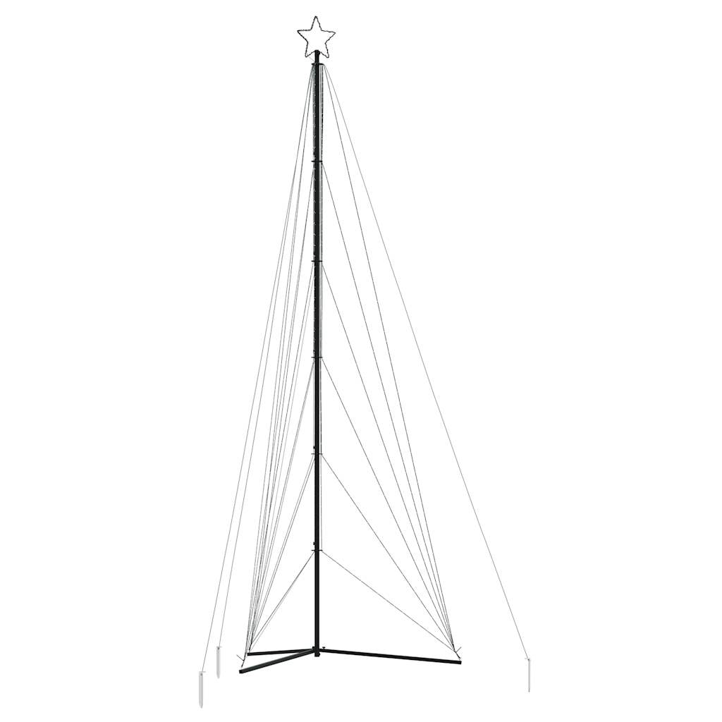 LED Juletre 861 LEDs Varm Hvit 478 cm