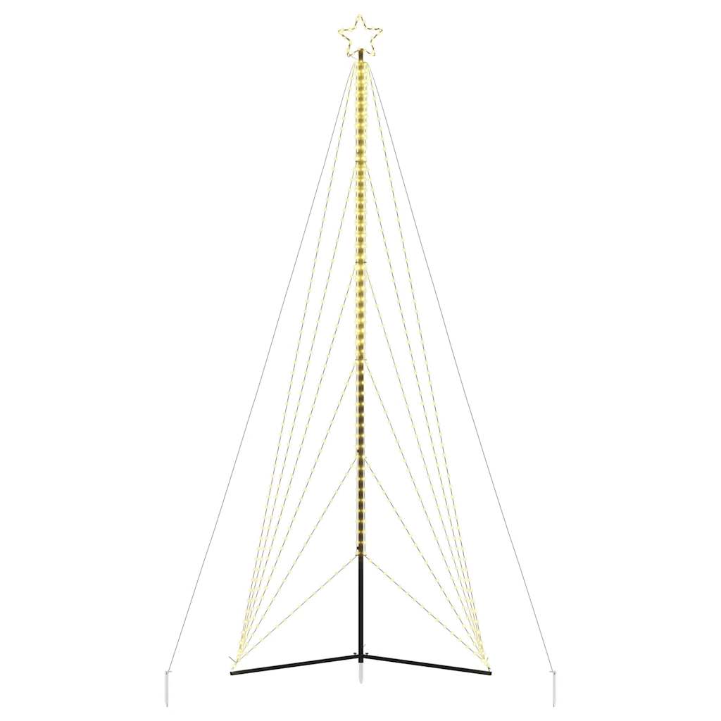 LED Juletre 861 LEDs Varm Hvit 478 cm