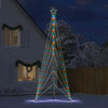 Juletrelys 861 LEDs fargerik 478 cm