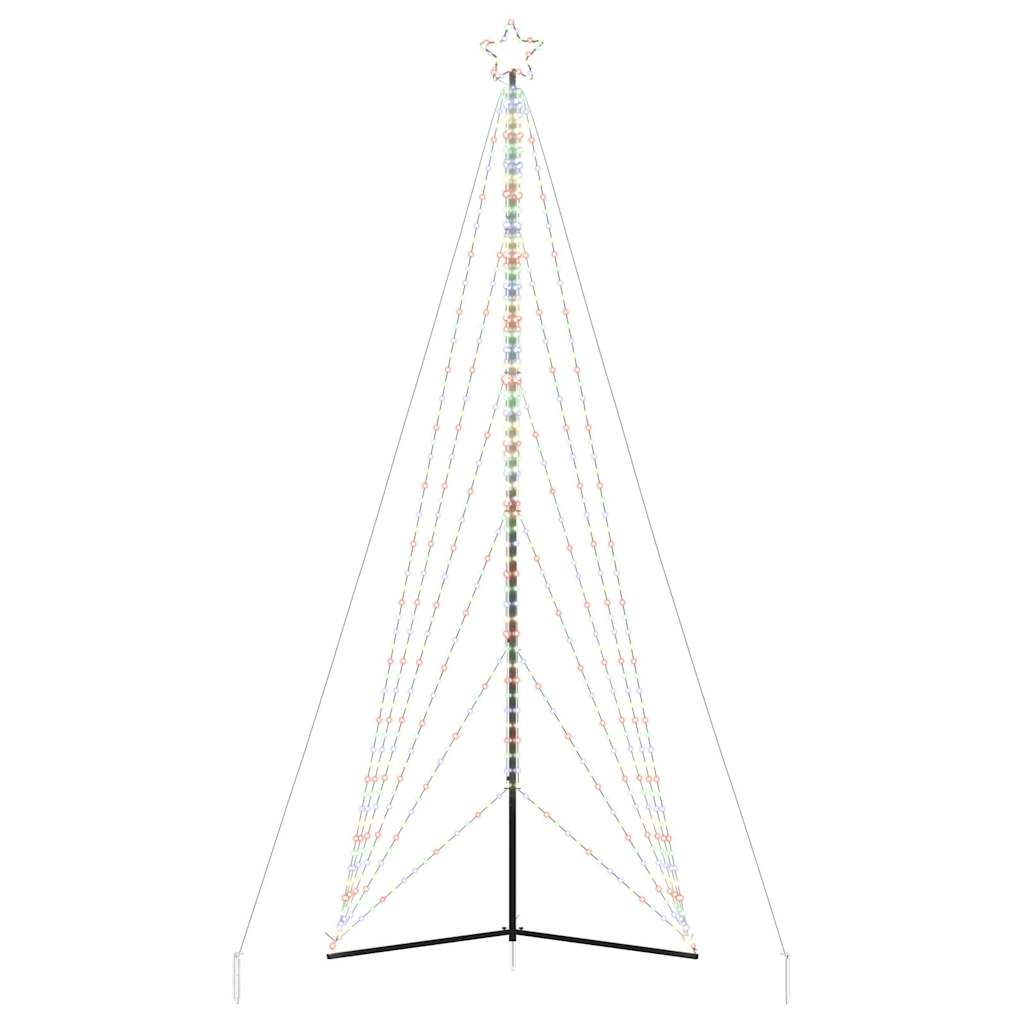 LED Juletre 861 LED Fargerike 478 cm