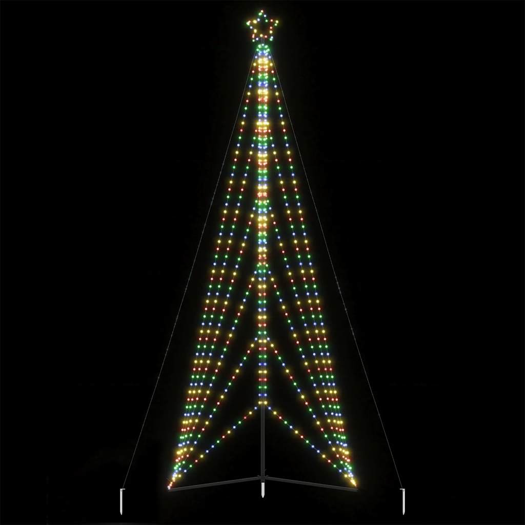 LED Juletre 861 LED Fargerike 478 cm